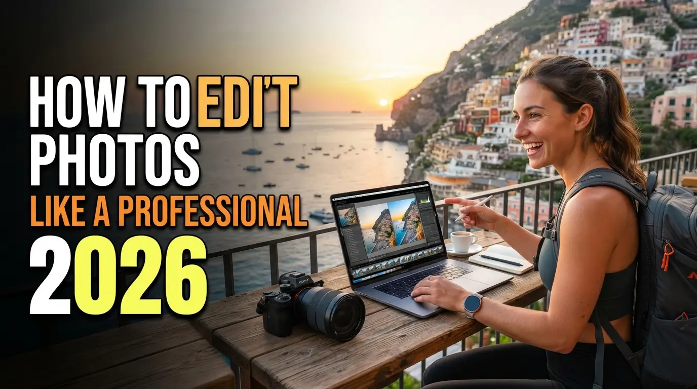 How to Edit Travel Photos Like a Professional 2026