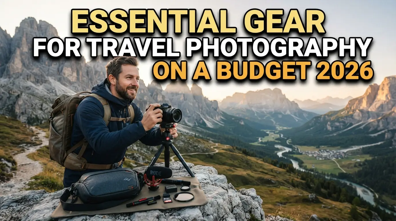 Essential Gear for Travel Photography on a Budget 2026